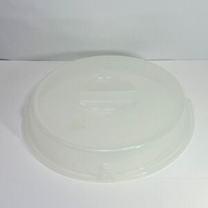 Corelle Coordinates Translucent White Vented Microwave Splatter Cover Lid 10.25"
